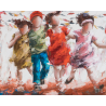 "Plus grand que nos rêves" 70 x 90 (Oeuvre originale unique).