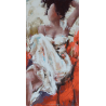 "Cet instant si présent" 80 x 40 (Oeuvre originale unique).